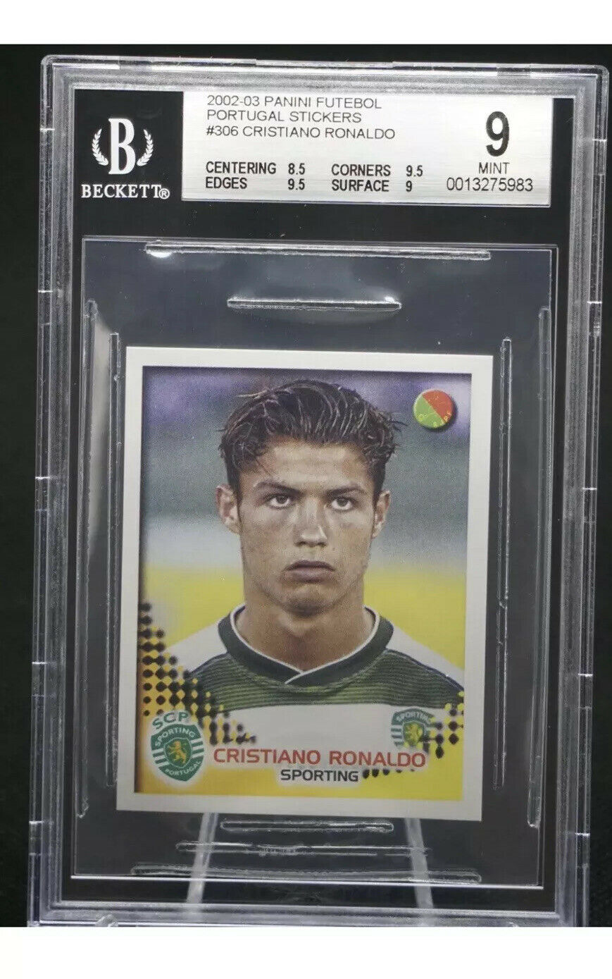2002 Ronaldo Futebol Stickers